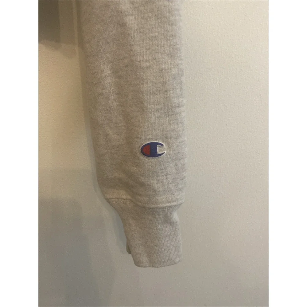 Vtg Champion Reverse Weave 90's Harvard Embroidered Crop Sweatshirt Size Small - Picture 6 of 10